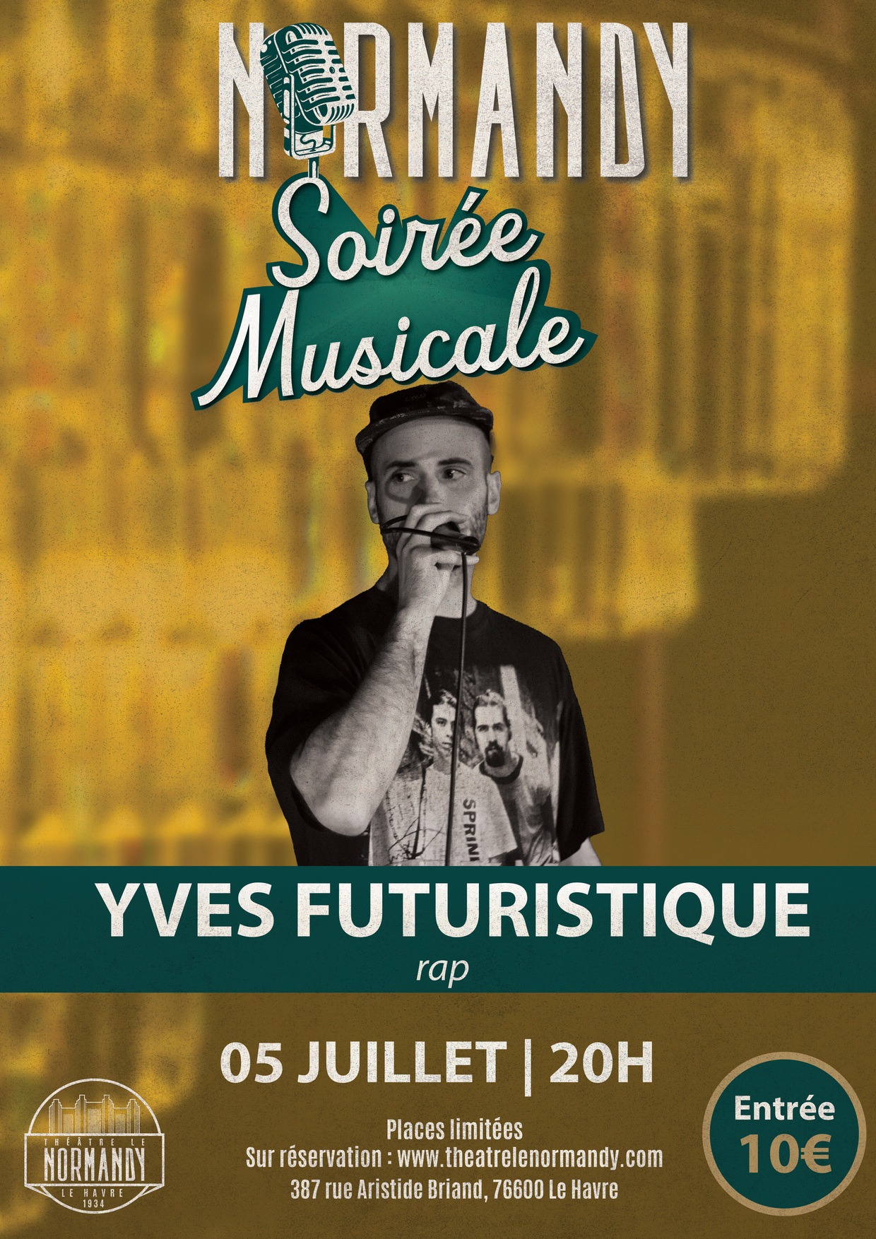 Soirée Musicale au Normandy : Yves Futuristique