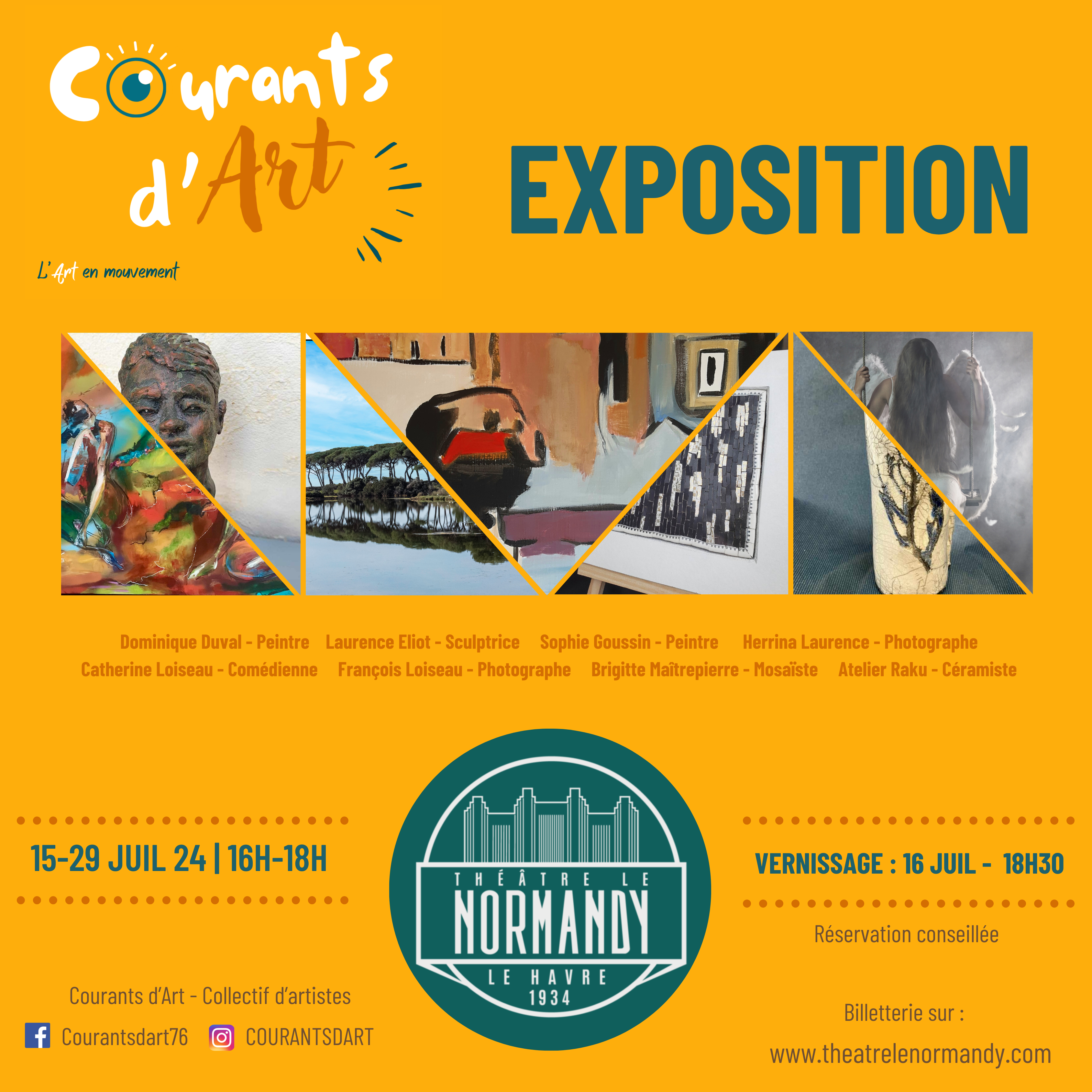 Vernissage Exposition - Courant d'Art
