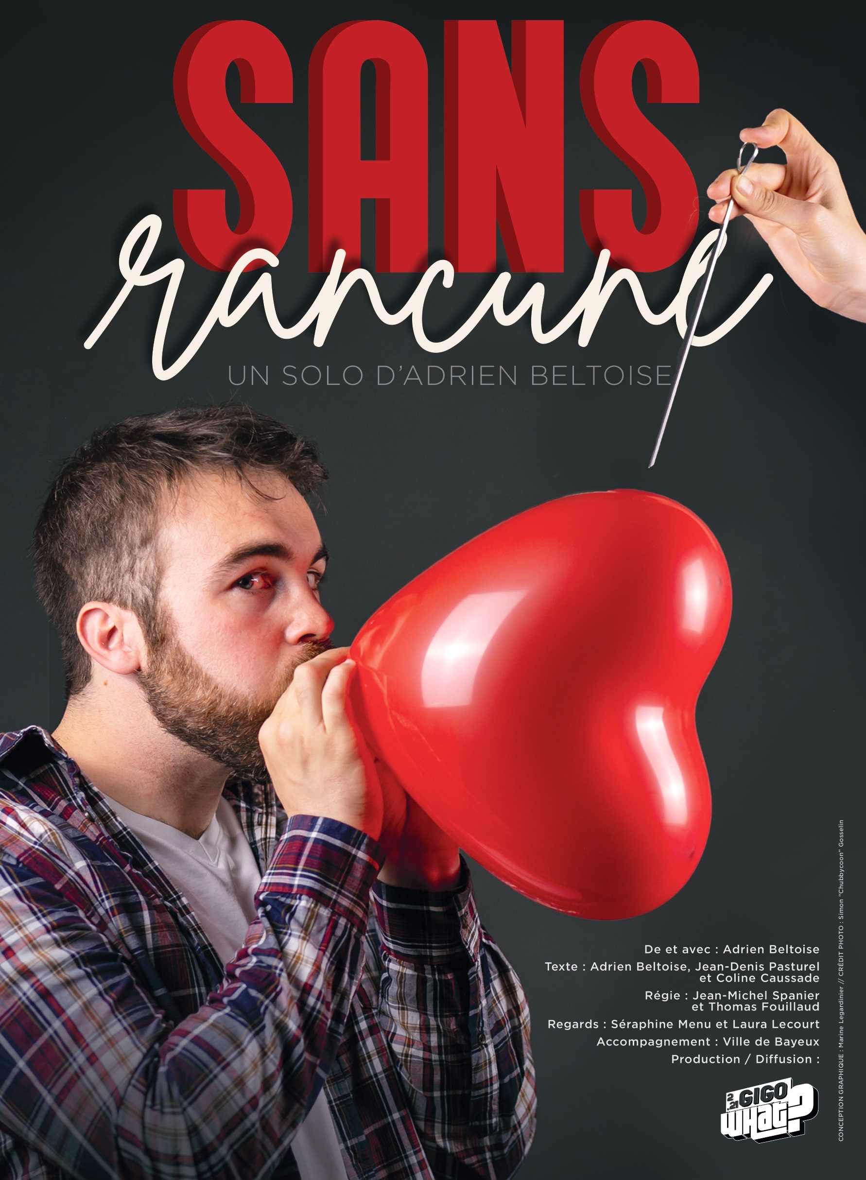 One Man Show : "Sans Rancune" par Adrien Beltoise