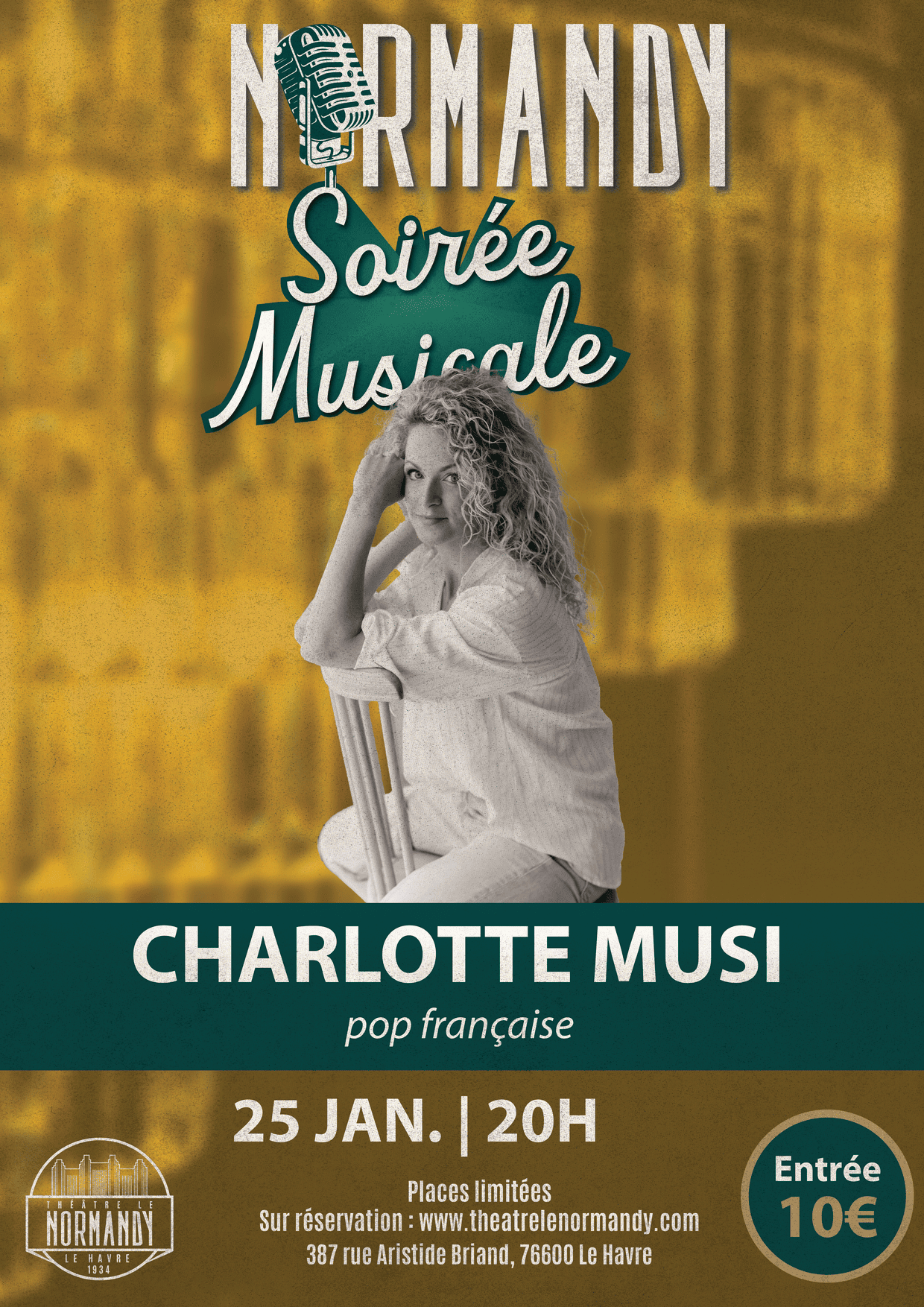 Soirée Musicale au Normandy : Charlotte Musi