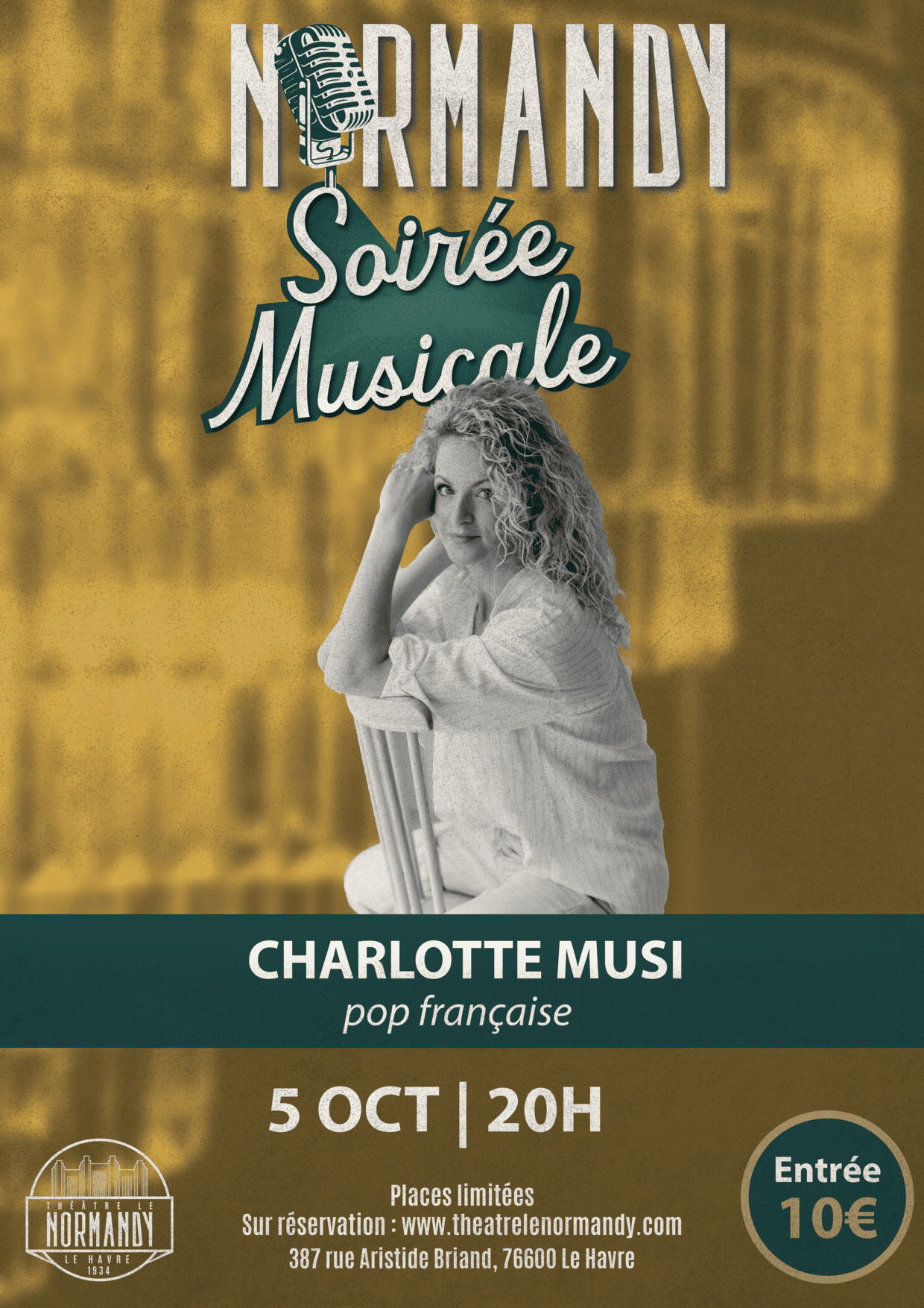 Soirée Musicale au Normandy : Charlotte Musi