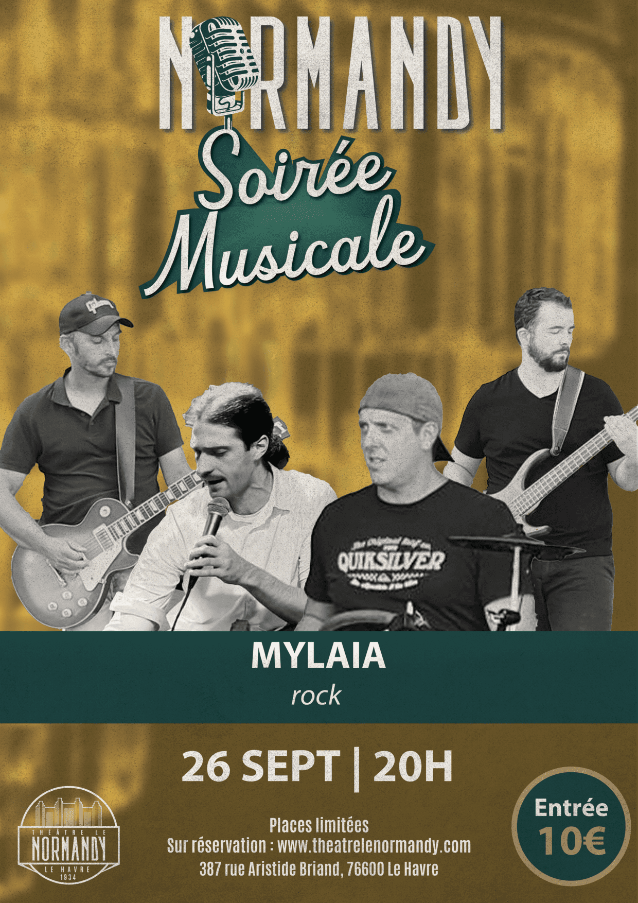 Soirée Musicale au Normandy : Mylaia