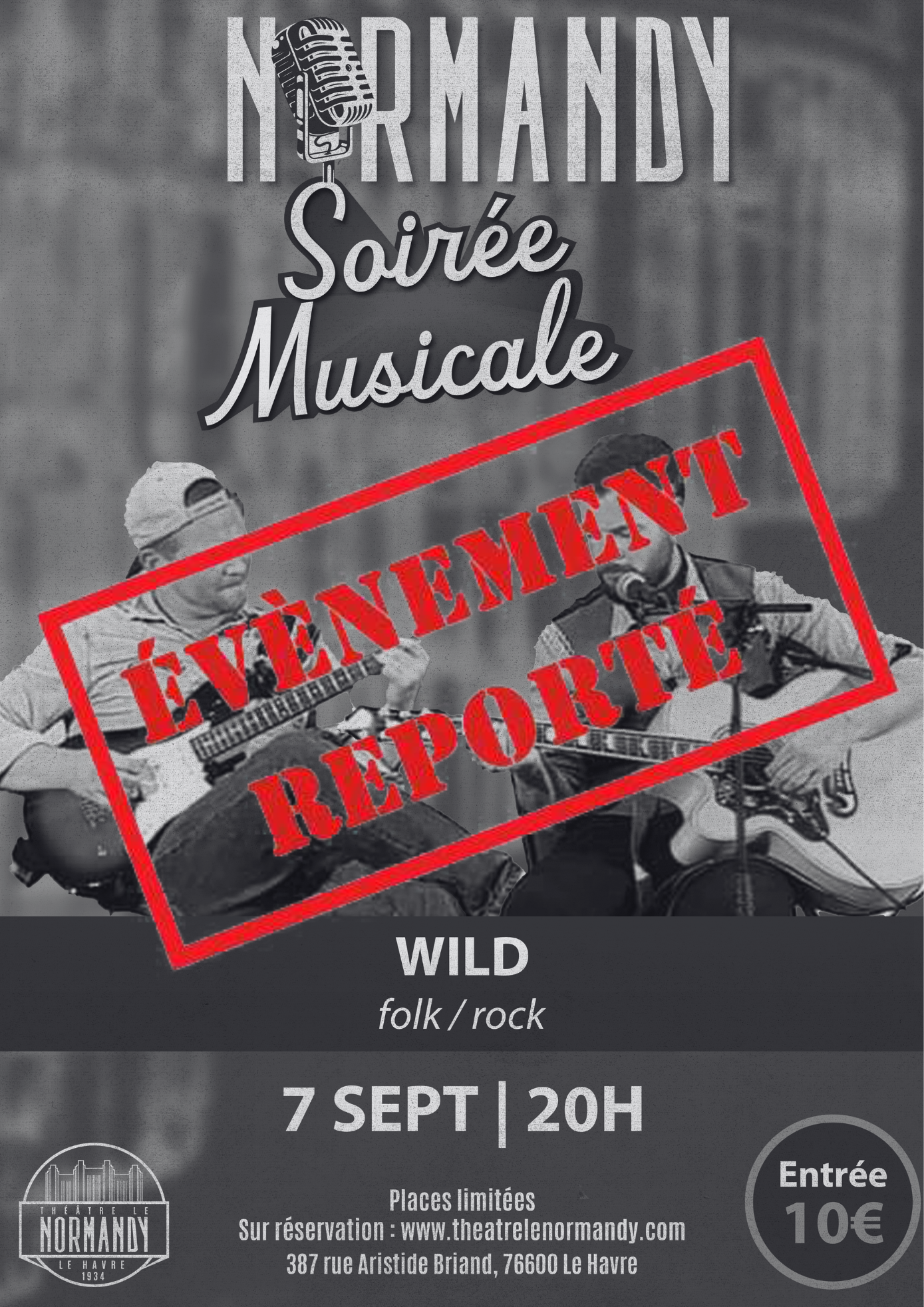 Soirée Musicale au Normandy : Wild