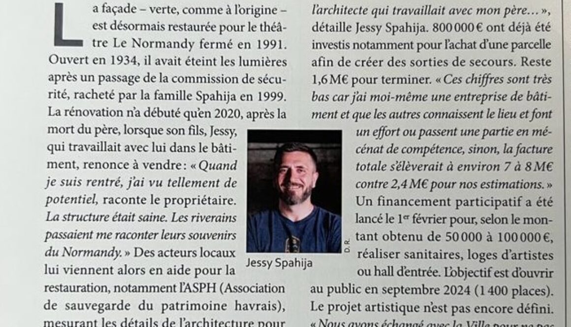 lettre du spectacle article