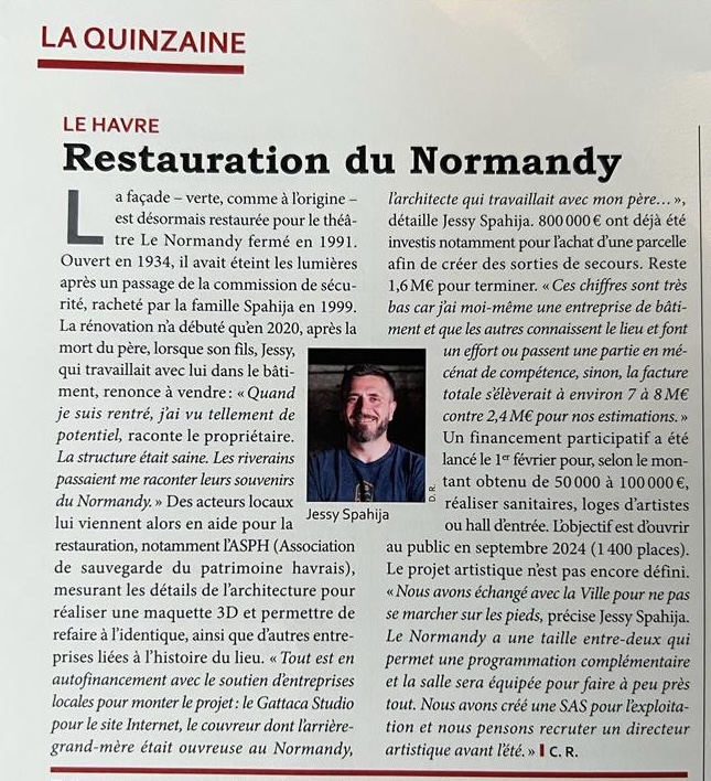 lettre du spectacle article