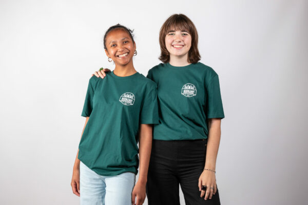 T-shirt Classique - Couleur Bleu/Vert