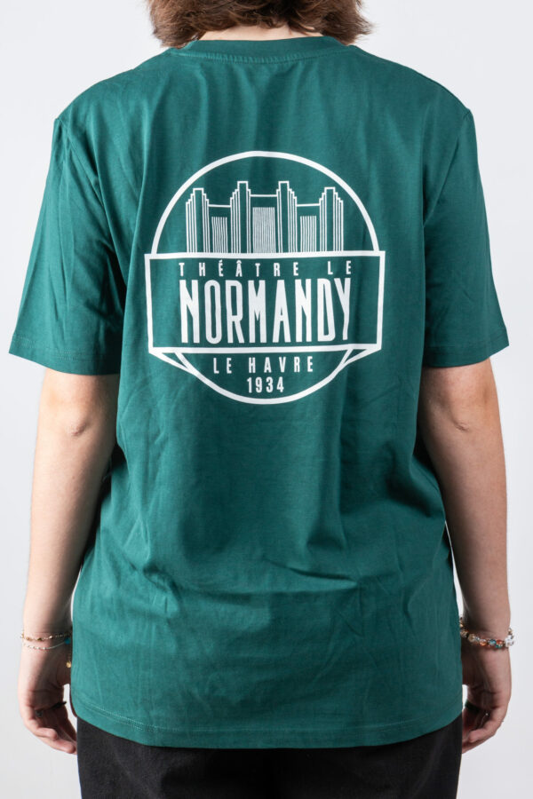 T-shirt Classique - Couleur Bleu/Vert – Image 5