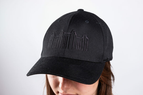 Casquette Noire - Edition logo noir