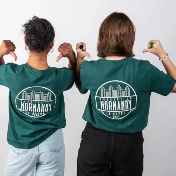 TshirtBV2 T-shirt Classique - Couleur Bleu/Vert