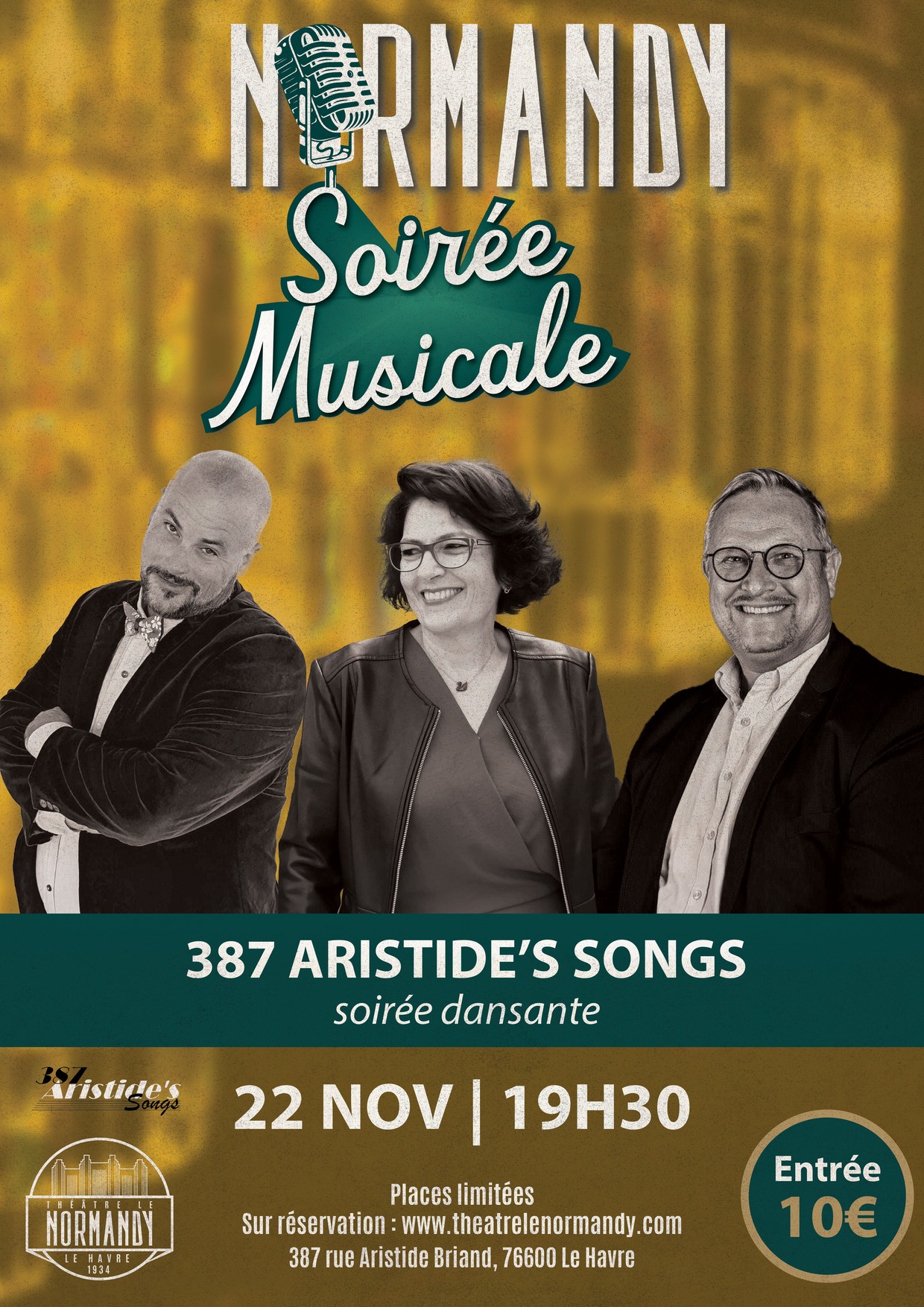 Soirée de Gala au Normandy par 387 Aristide's Songs