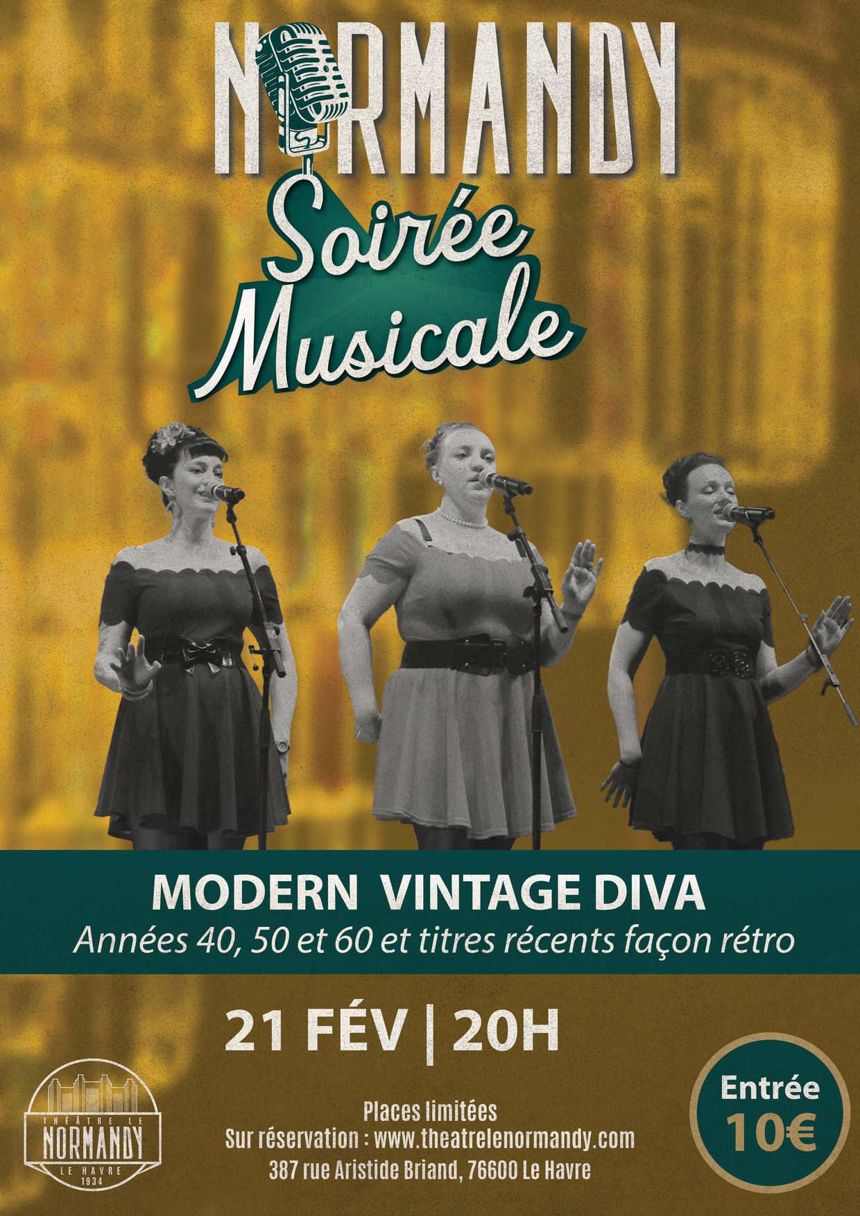 Soirée Musicale au Normandy : Modern Vintage Diva