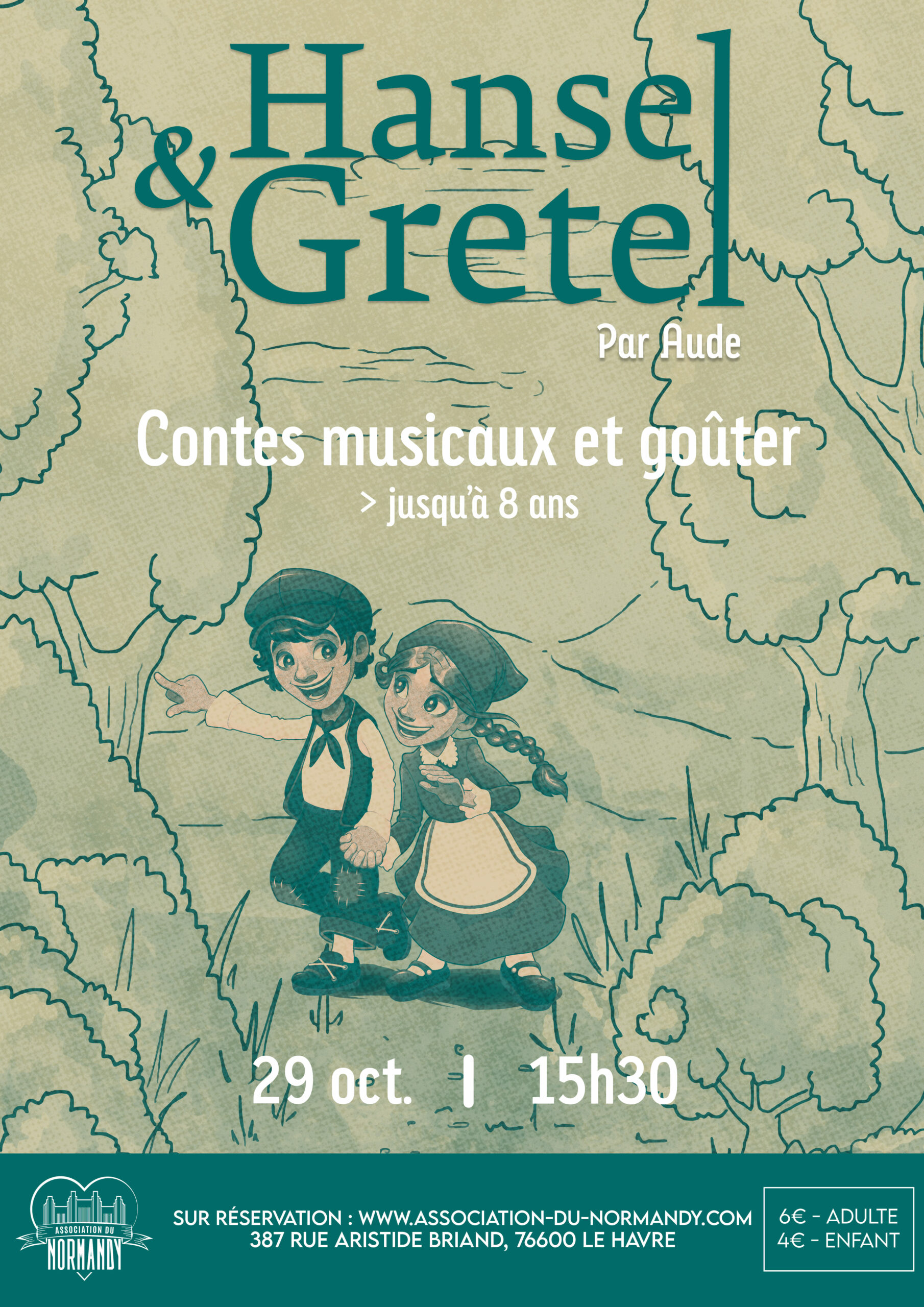 Hansel et Gretel : Contes Musicaux et Goûter