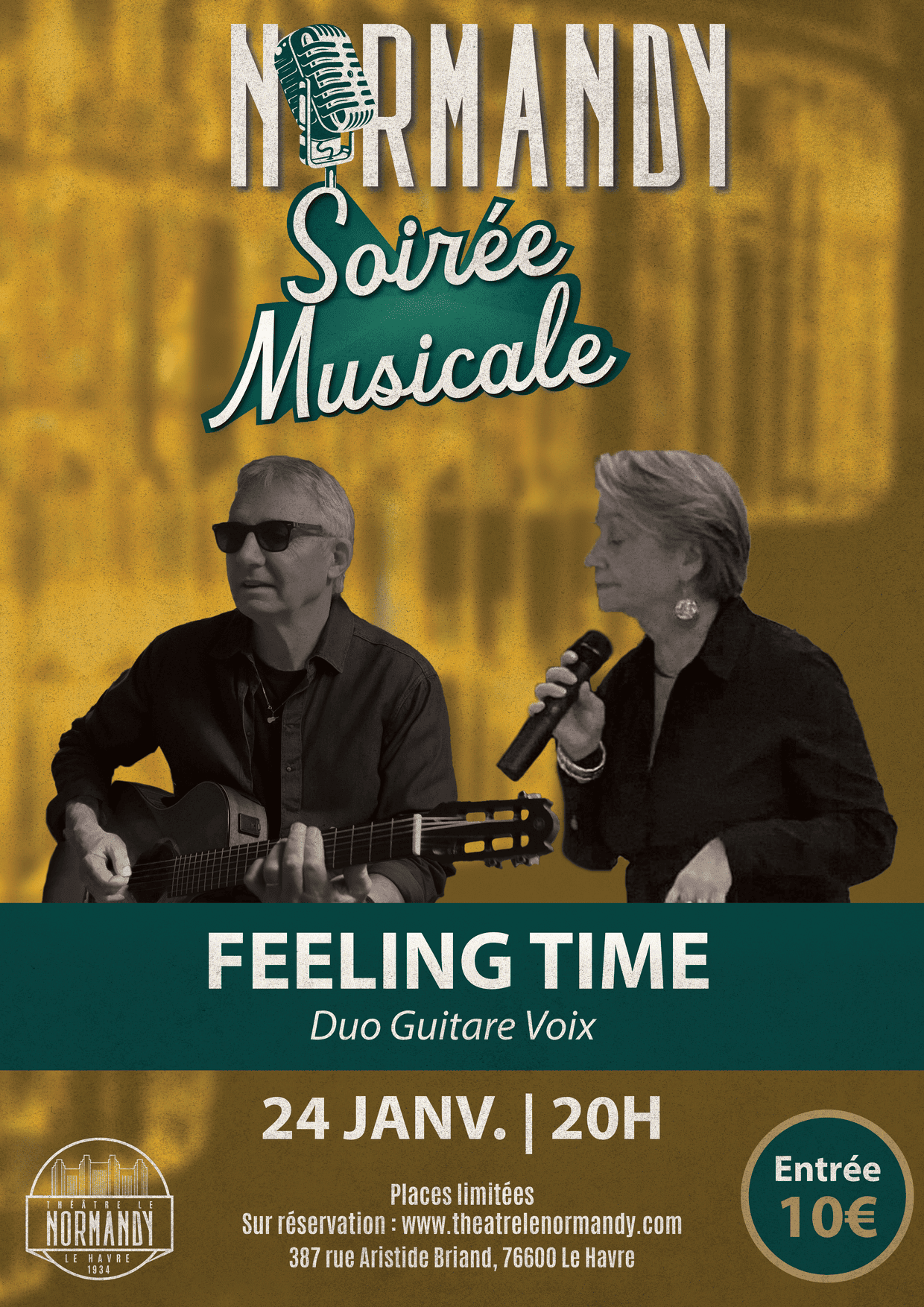 Soirée Musicale au Normandy : Feeling Time